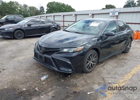 2022 Toyota Camry Se из США, поврежденный, VIN 4T1G11AK3NU677346